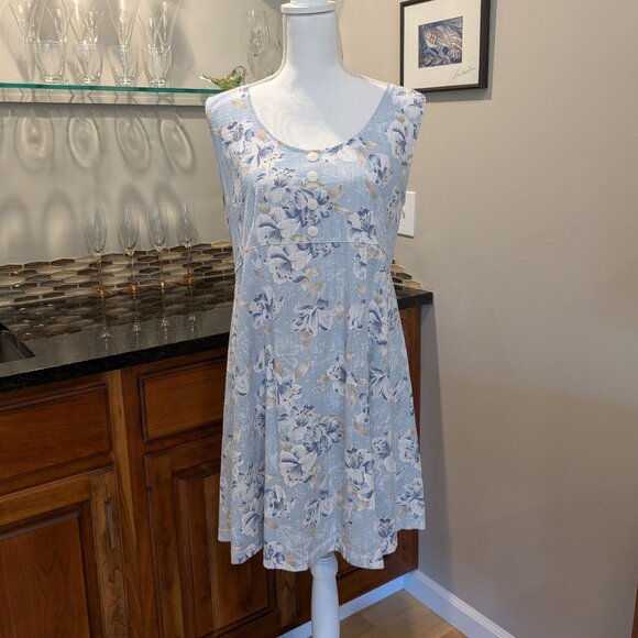 Vintage Sleeveless Baby Sky Blue Dress with Matching Short Sleeve Bolero Jacket - Picture 1 of 7
